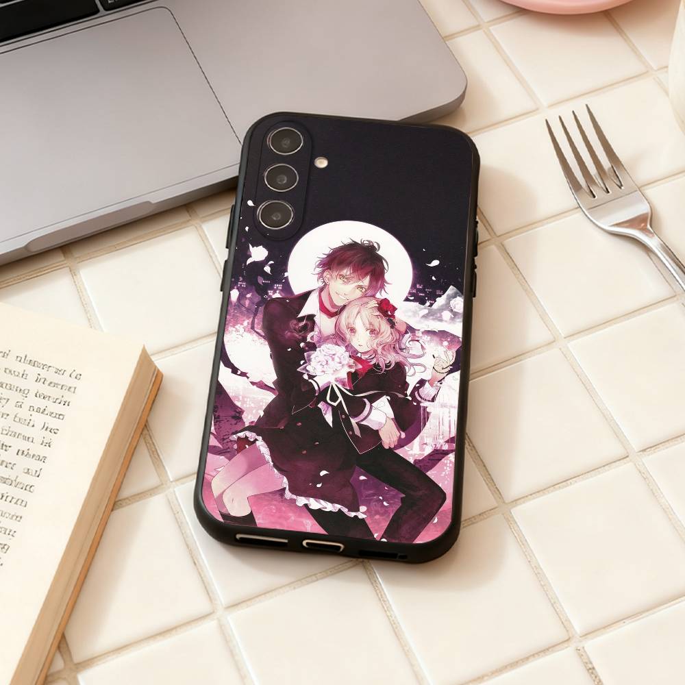 D-Diabolik-ks Anime L-Lovers  phone Case For Samsung Galaxy A73,A72,A71,A70,A53,A52,A51,Others Soft Black Shell