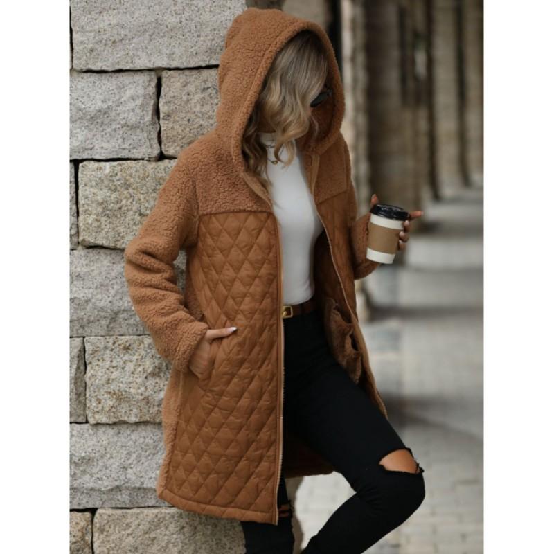 Women Solid Casual Loose Vintage Overcoat Autumn Female Outerwears Tops