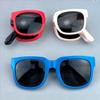 Kids Foldable Sunglasses with Box Outdoor UV400 Sun Glasses Eye Protection for Children Baby Boys Girls Ultraviolet Eyewear