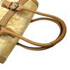 Used COACHHandbag yellow/Brown canvas/leather Women