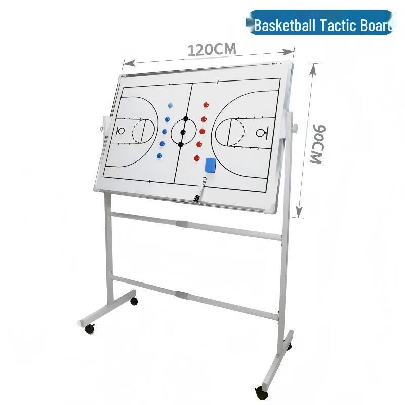 Diraian Double-sided Mobile Basketball Tactical Board Panel