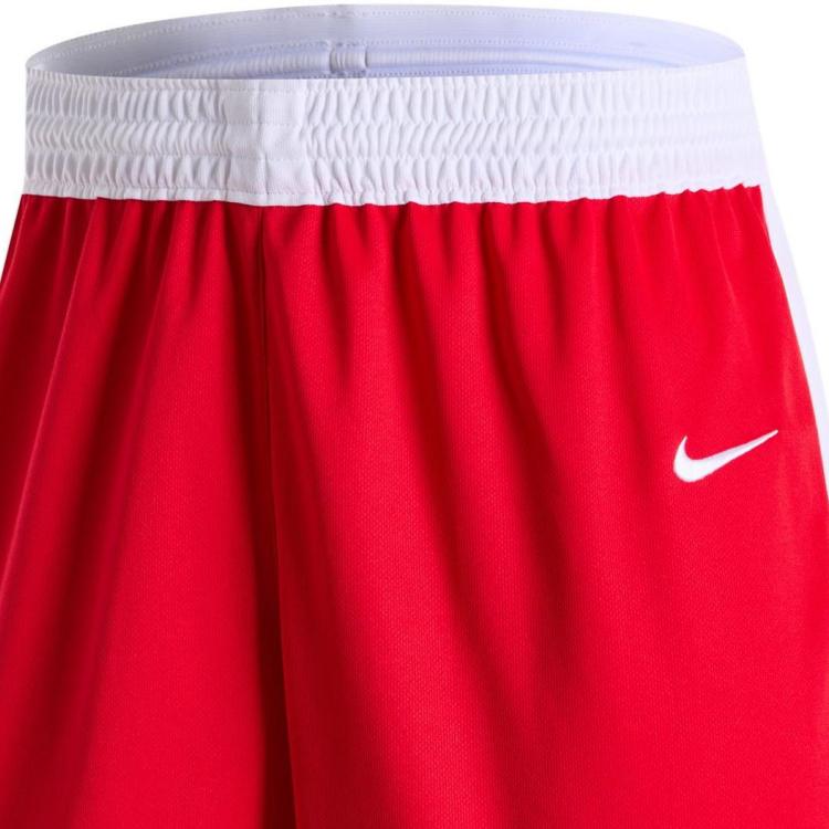 Nike SS24 Dri-Fit Comfortable Quick-Dry Casual Sports Basketball Shorts Men Shorts University-Red White HF0518-658