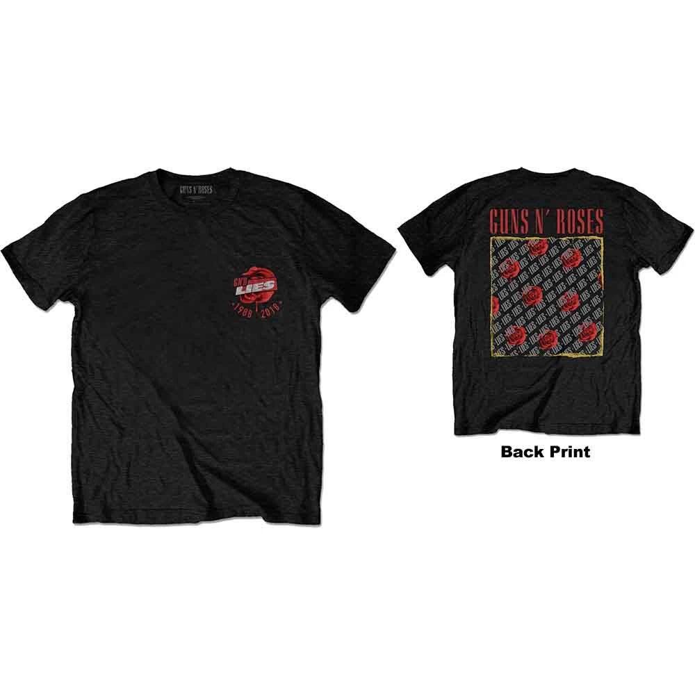 Guns N Roses GNRTS56MB04 T-Shirt, Black, XL 4XL