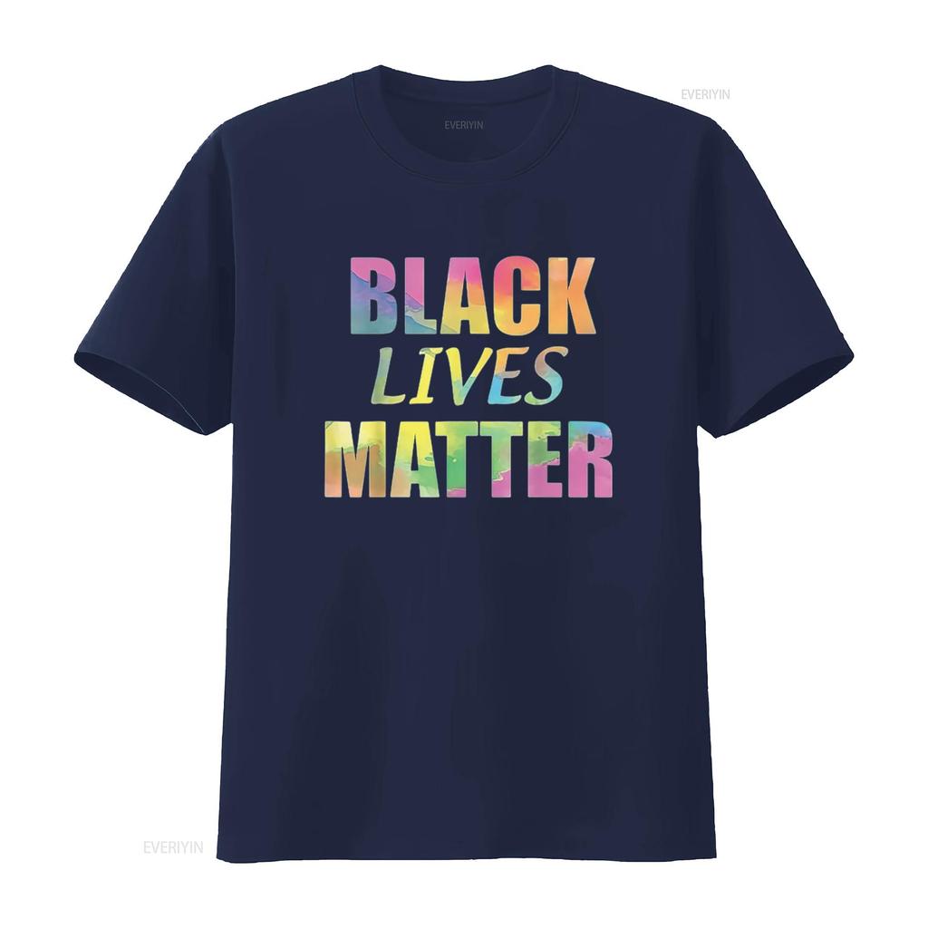 New Black Lives Matter tie dye lettering Kids T Shirt X Large vintage Washed Unisex graphic Breathable homme Stretched