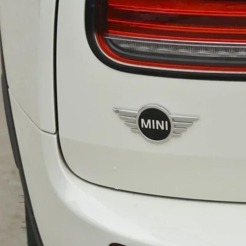 for Mini Cooper Countryman F54 F55 F56 F60 F57 ABS Car Emblem Rear Front Badge Sticker Exterior Decoration Auto Logo Accessories
