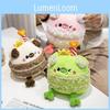 Adorable Cartoon Pig Plush Toy Birthday Cake Candle Stuffed Animal Gift For Kids