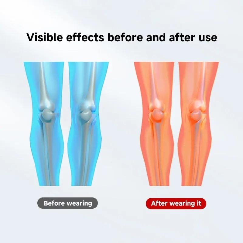 Wormwood Warm Knee Pads for Men and Women Elderly Joints Old Cold Leg Anti Slip and Warm Knee Pads for Old and Cold Legs