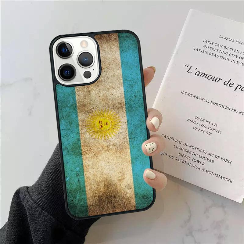Argentine National Flag Phone Case Cover For iPhone 17 Air 15 13 Pro Max 16 14 Plus 11 12 Apple max