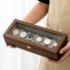 Home-use Exquisite Wooden Watch Storage Box, High-end Display Box Specifically for Men's and Women's Watches, A Gift for Boys