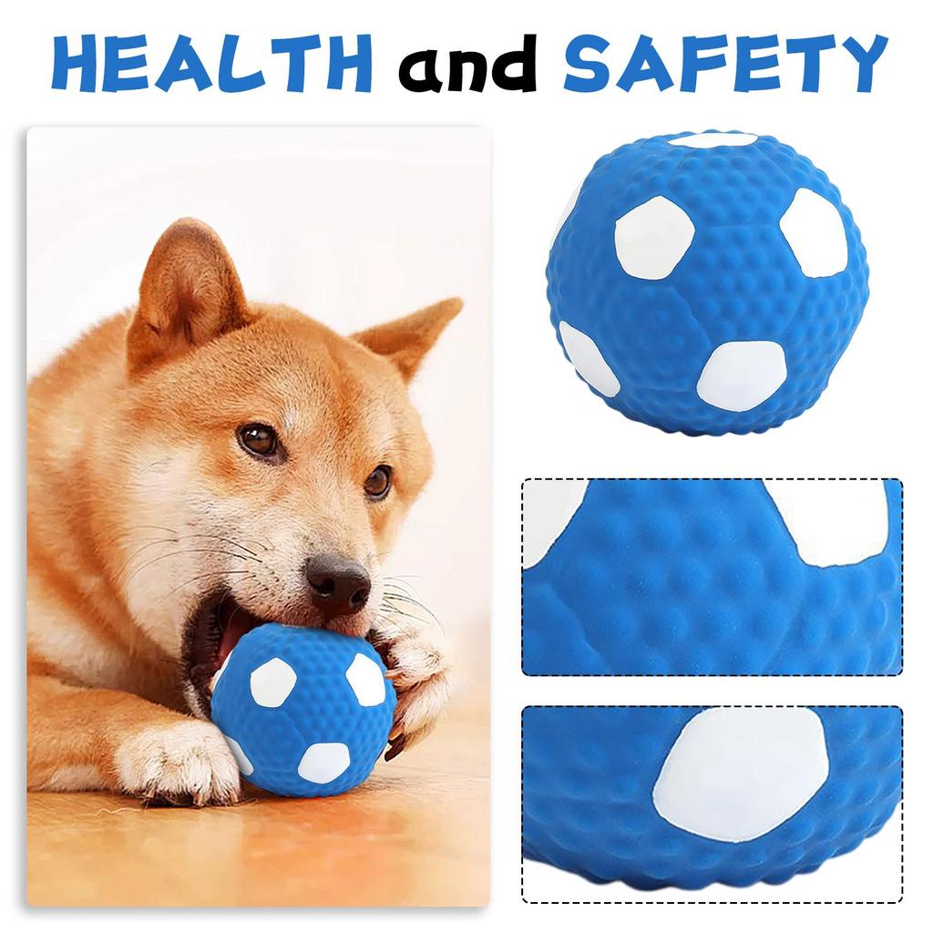 Pet Toy Football Rubber Pet Resistant Football Sports Toy