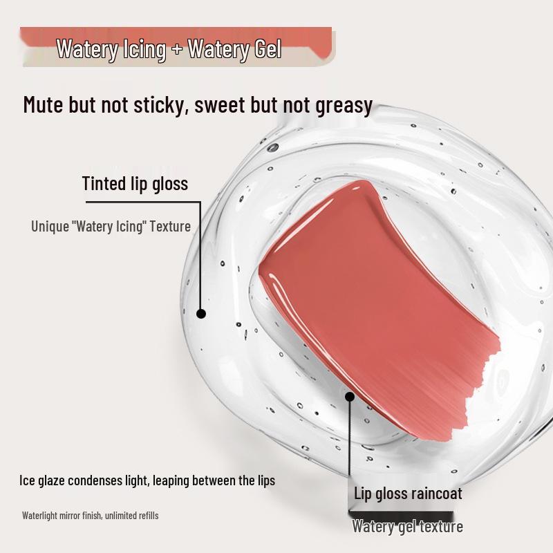 Angel's Temptation Lip Glaze Set: Matte Velvet, Mirror Shine, and Plumping Water Light Lipsticks