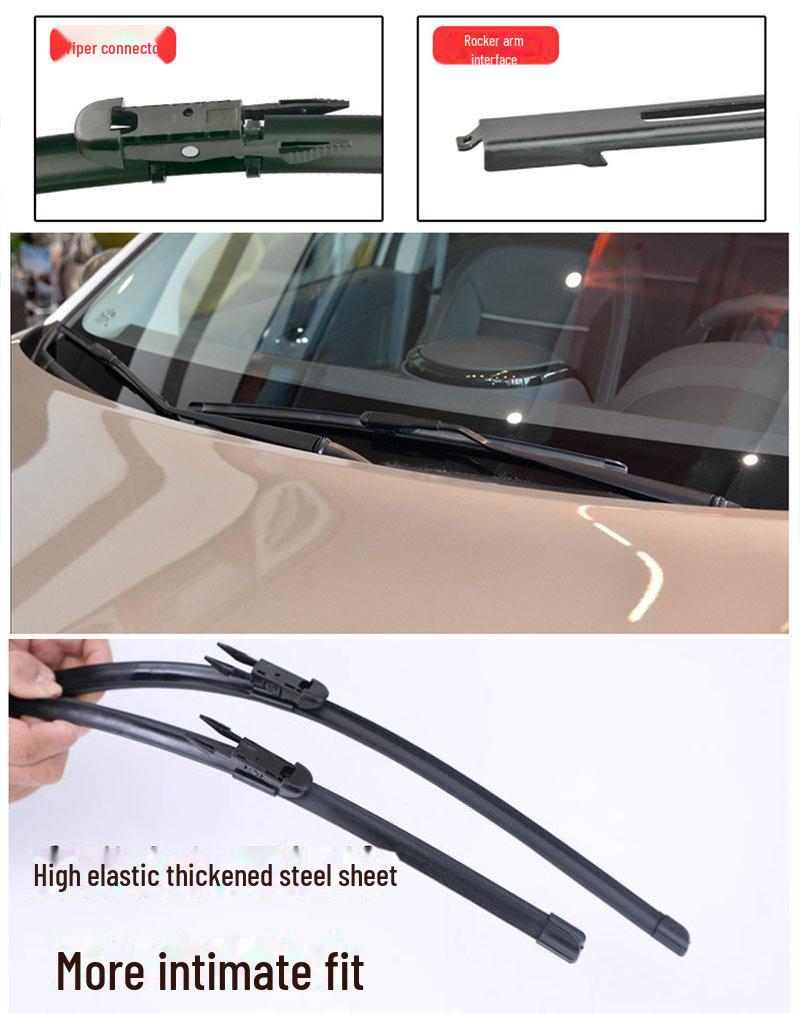 Compatible Wiper Blade for Geely Emgrand EC7, King Kong Vision X6/X3, Emgrand GL/GS/RS, and Boyue.