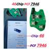 3 Buttons Car Remote Key ID46 PCF7946/7947 4A PCF7961M For Clio 3 Renault Twingo DACIA Logan Sandero Kangoo Megane Duster Modus