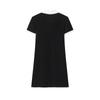 FILA Original Basic Solid Color Simple Short Sleeve Dress Women dresses F11W639311FBK