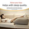 Durable Inflatable Pillow Trapezoidal Flocking Lift Leg Pillow Environmentally Friendly Portable Pillow Relieves Fatigue