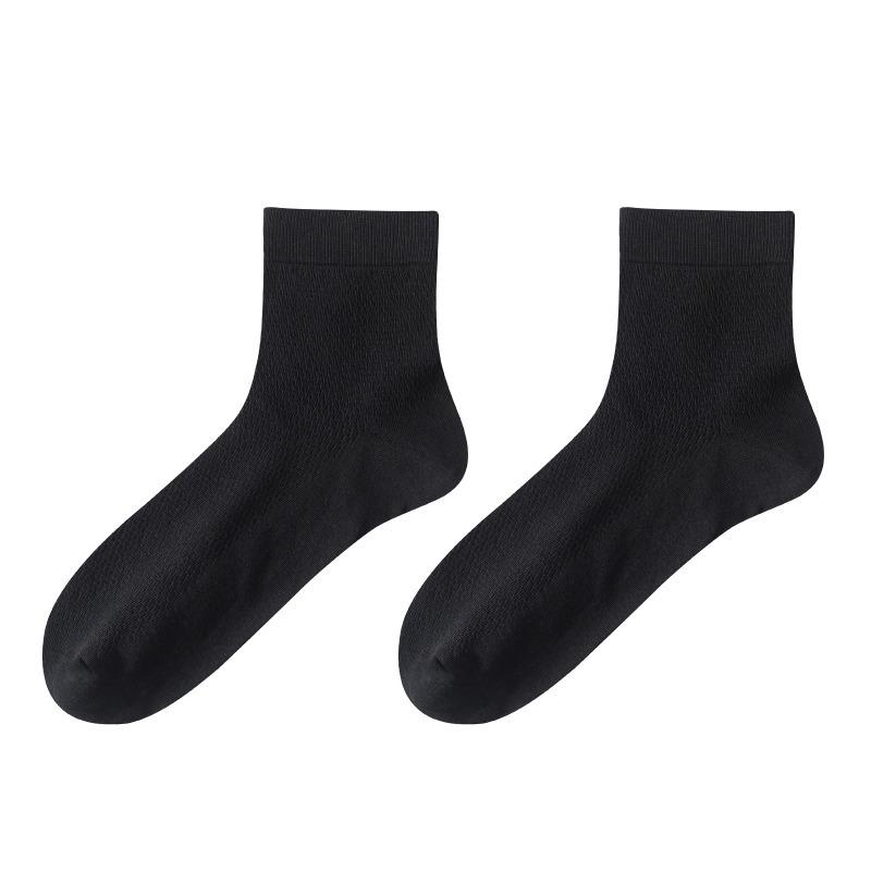 Men's Spring and Summer Deodorant Sweat Absorbing Leisure Mesh Tube Socks