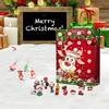 Christmas Elk Advent Calendar 2020 With 24 Little Doors Mystery Gift for Kids Children Fun Surprise