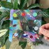 SC045-068 Window Decals for Bird Strikes Prismatic Sun Catcher PVC Rainbow Glass Stickers to Save Birds from Glass Collisions