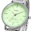 Casio LTP-VT03D-3B Analog Quartz Ladies Watch Mint Green Metallic Metal Band Overseas Model