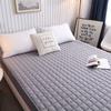 Ensfarget vattert madrasstrekk King Queen Twin All-inclusive Sengebeskyttelsestrekk Anti-midd Sengetrekk Ingen putevar