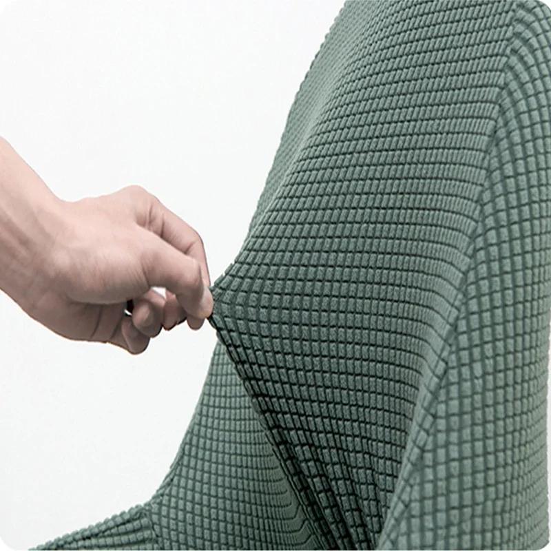 Nordic Polar Fleece Chair Cover Butterfly Cured Dining Chair Slipcovers Stretch Spandex Seat Covers for Living Room Kitchen Home