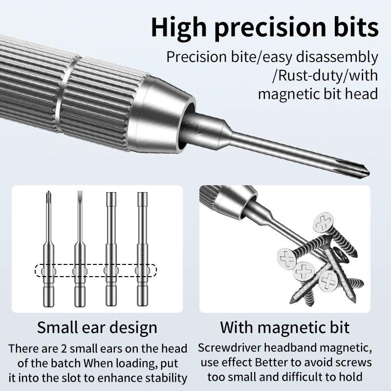 12pcs/set Glasses Screwdriver For Phone clocks Eyeglass Watch Hand Repair Kit with Storage Box Precision Screwdriver Tools