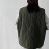 Vest for Women Cotton Winter Sleeveless Tops Vest Oversize Thickened Casual V-neck Caot Vest