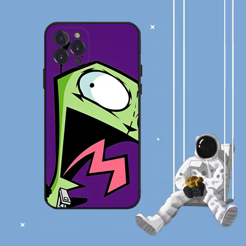 

Invader Zim Phone Case For iPhone 8 7 6 6S Plus X SE 2020 XR XS 14 11 12 13 Mini Pro Max Mobile Case iphone 7 or 8