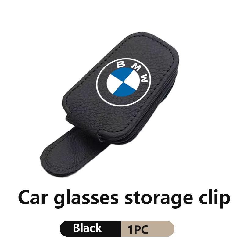 

For BMW Car Eyeglass Holder Glasses Storage Clip Auto Sunglasses Accessories M 1 3 4 5 6 7 Series X1 X3 X4 X5 G20 G38 F48 E36
