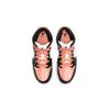 Air Jordan 1 Mid GS Hvit Lys Madderrot Barnesneakers Svart DM9077-108