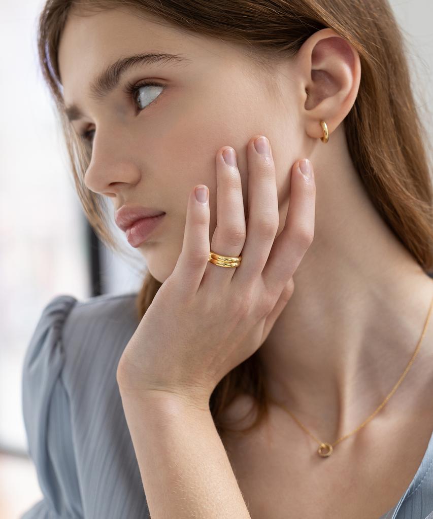 Tatiana Double Band Ring Cr1886