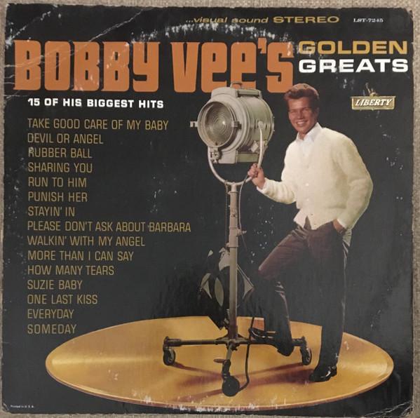 

LP Record BOBBY VEE Bobby Vees Golden Greats LST7245 Liberty US Rock Used