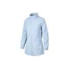 Comfort Sports Series Woven Stand Collar Zip Quick-Dry Jacket Women Jackets Mist-Blue P224W007-00FE