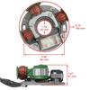 Stator Kompatybilny z Polaris Trail Boss 250 19941999 dla Ulepszenia Wydajności ATV OffRoad i Niezawodnego Układu Elektrycznego U