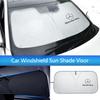 LRQ2   Car Windshield Sun Shade Cover Foldable Front Window Sun Visor Block UV Car Parasol Sunshade Protector Cover For Mercedes Benz