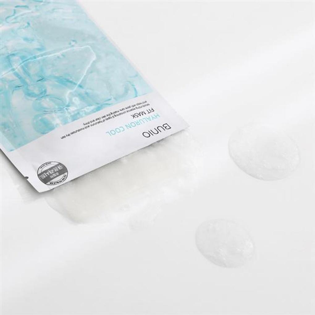 BU:NiO Hyaluronic Cool Fit Mask 25ml x 10 Intensive Moisturizing Pore Care Whitening