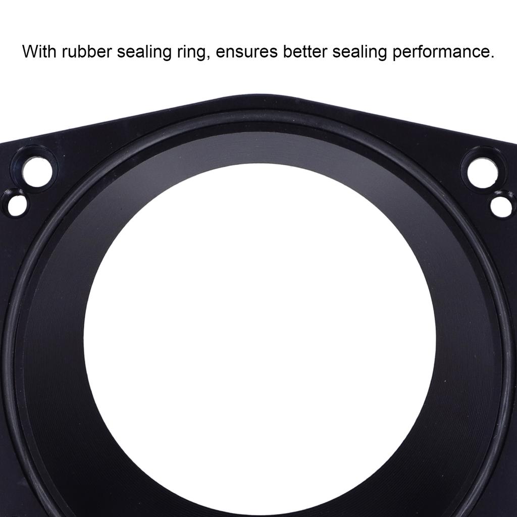 3.6in Intake Manifold Throttle Body Adapter Spacer Fit for GM GEN III LS1 LS2 LS6 LSX LS4Black