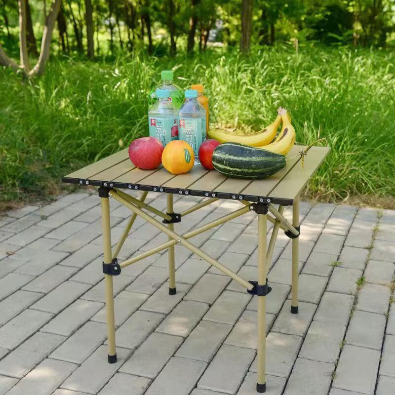 OEING Portable Camping Roll-Up Table and Chair Set