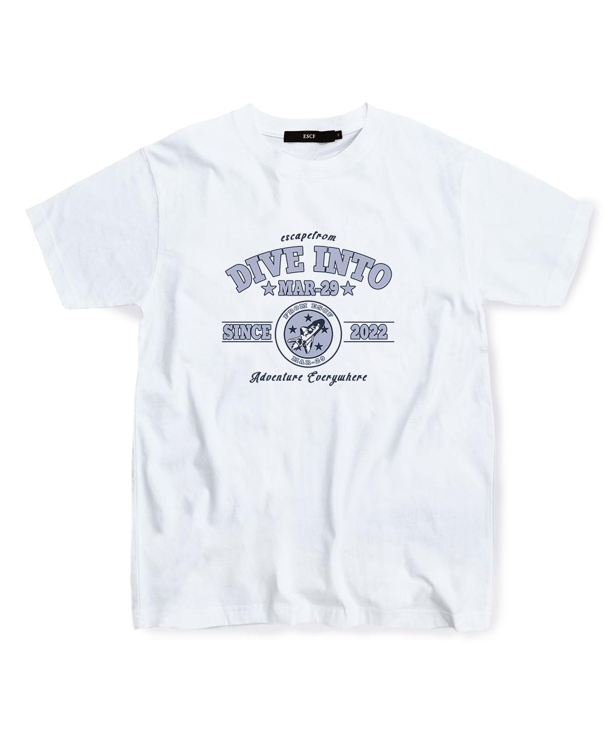 Escape From Blue Rocket T-Shirt White L