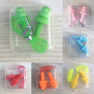 Pool Accessories Soft Silicone Noise Reduction Hearing Protection Ear Plugs Swimming Ears Protector