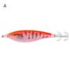 11CM/13G Luminous Fishing Lure Sharp Squid Hook Glow In The Dark Realistic Colorful