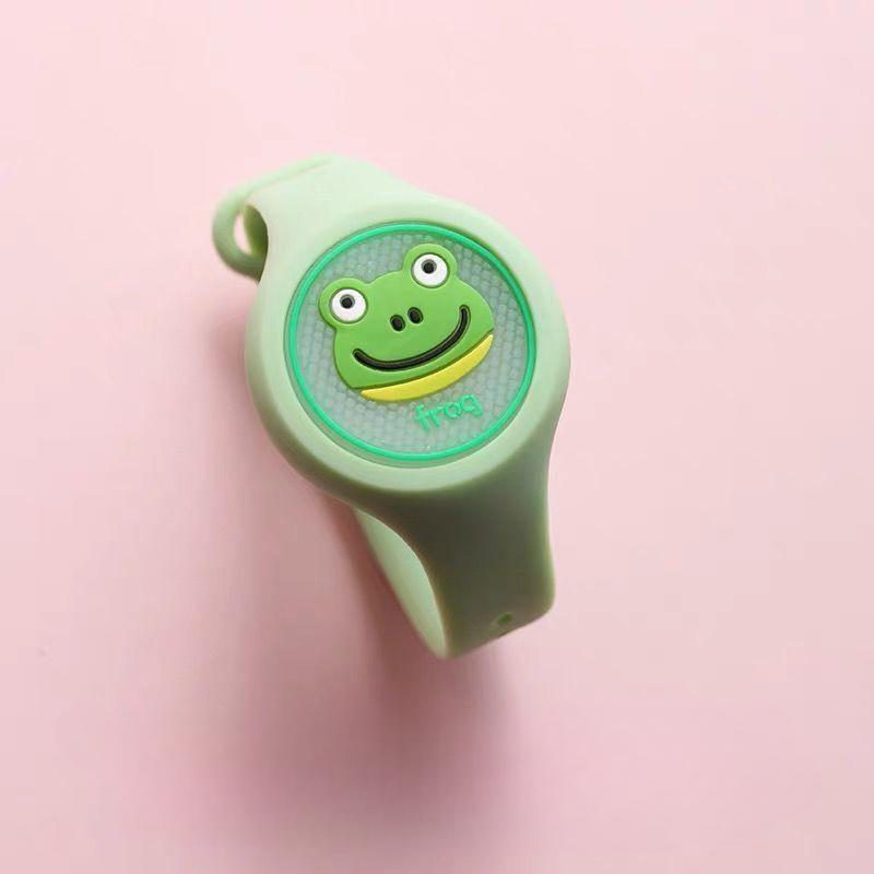 Mosquito Repellent Bracelet Cartoon Luminous Children's Watch Portable Flash Mosquito Repellent Button Anti Mosquito Watch