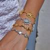 Youthway Stainless Steel Large Star Moon Bracelet Niche Design For Daily Commuting Fashion Accessory