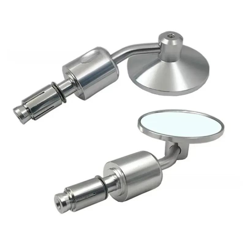 For Honda Street Bike Scooter E-bike Side Mirror Motorcycle Mirrors CNC Aluminum Universal Handlebar End 7/8" Rear View Mirror