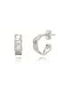 Paigeflynn [Silver 925] Rib Wave Earrings
