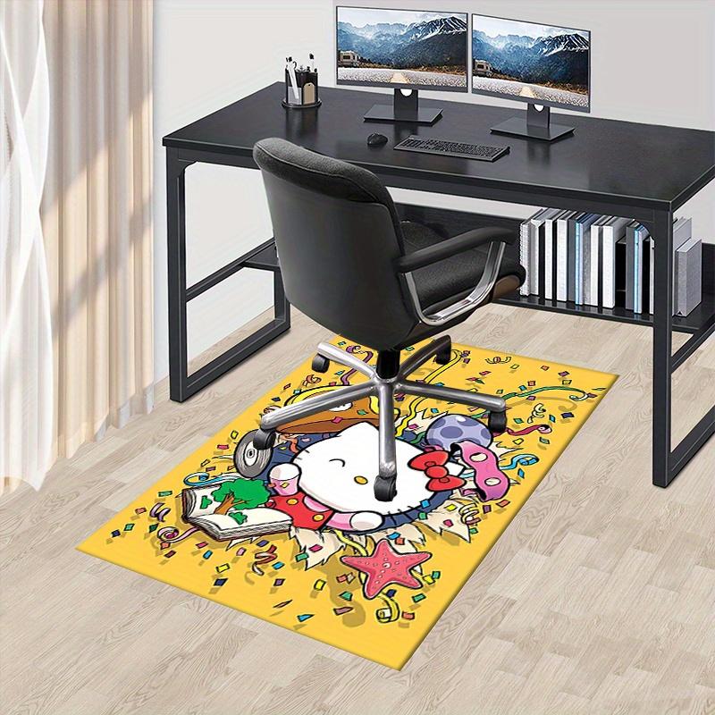 

Office Rug Hello Kitty, Party Anti-Slip Rug, Machine Washable for Living Room, Bedroom, Office, Multiple Sizes, Bedroom Mat, Decorative Mat, Durable M 60cm by 90cm