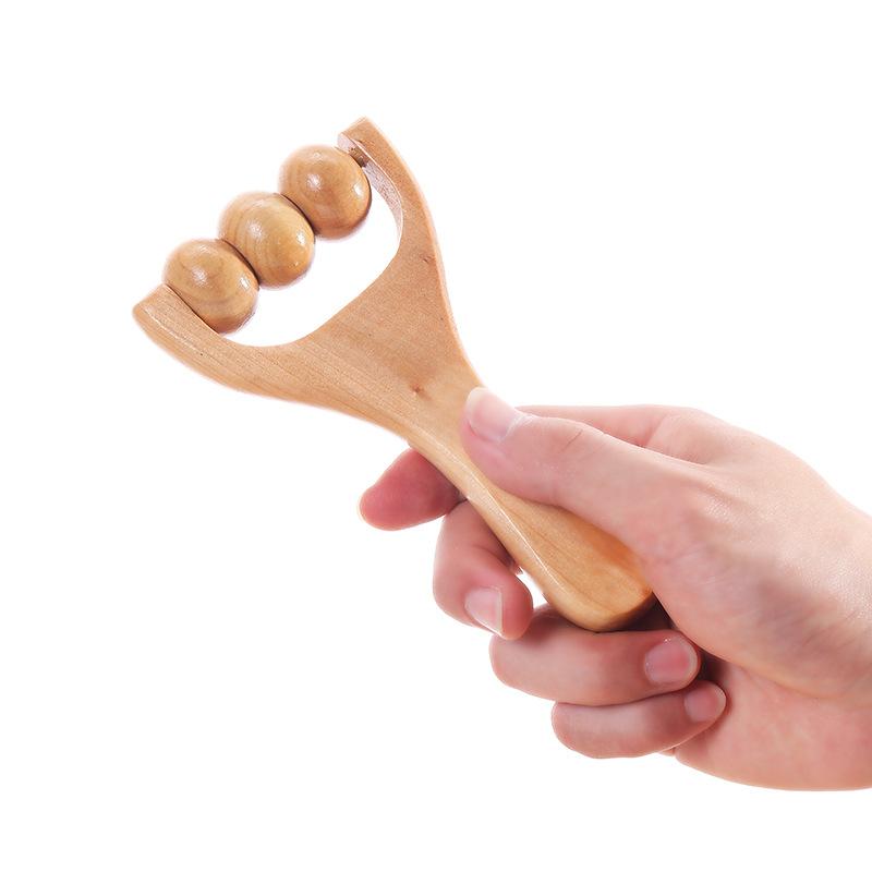 Wooden Massager Set, Mother's Day Gift. Handheld, Effortless, Convenient, Simple and Practical Meridian Massage Wonder