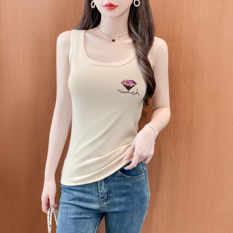 

YYFS Женская мода повседневные летние весенние блузки и рубашки без рукавов с U-образным вырезом XXL хаки