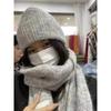 New Wool Knitted Scarf for Women in Winter Korean Fashion  Versatile  Warm Student Scarf Skin Friendly and Soft