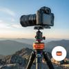 Rapid Detach Metal Locking Clamp Adapter Base Compatibility with Tripods Stabilizers Sliders Lightweight Design